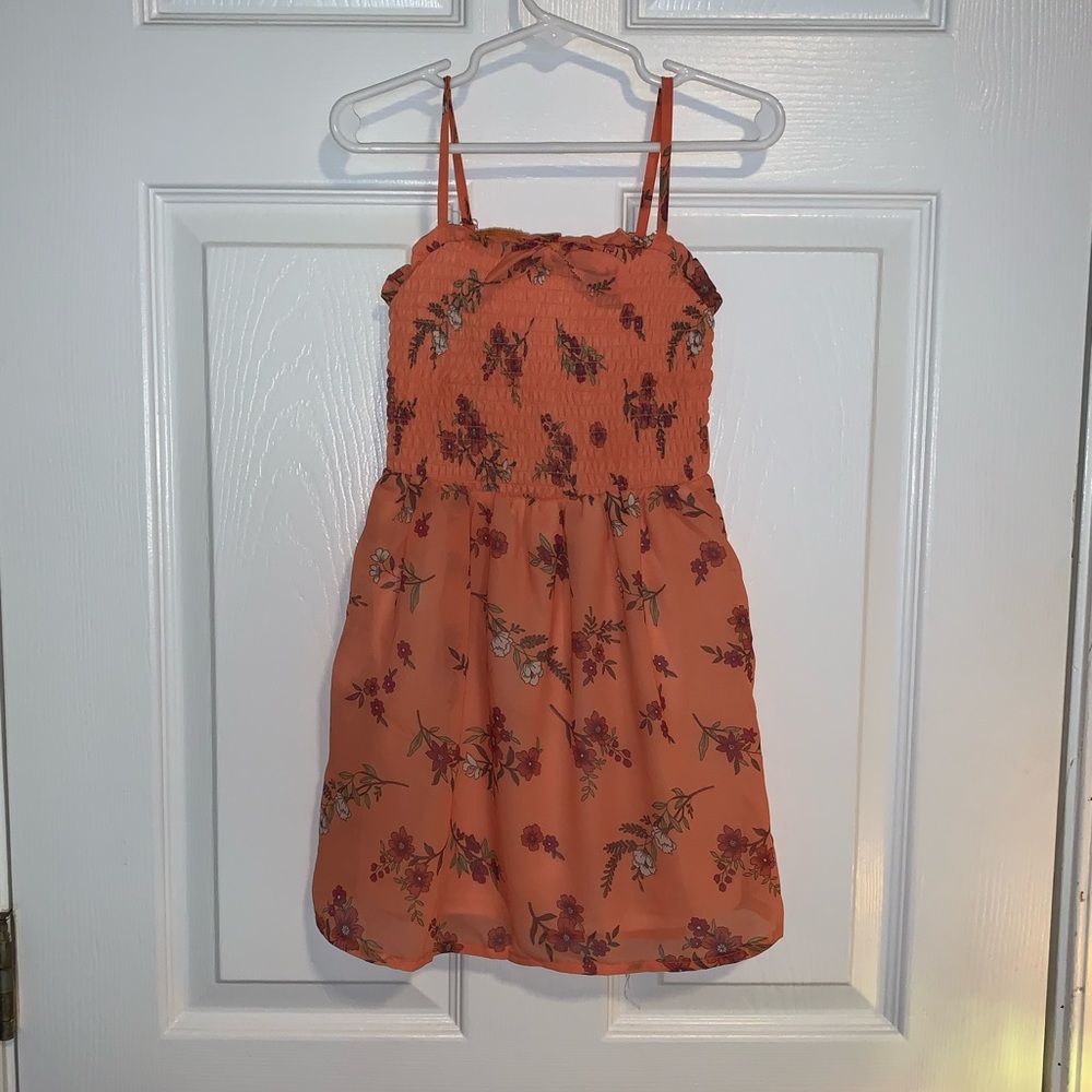 Toddler Girl Floral Spaghetti-strap Dress